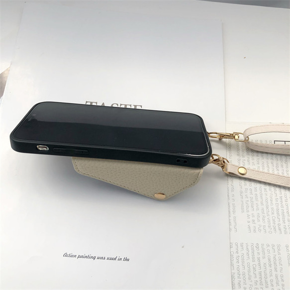 iPhone用 〈5色から選べます♪〉iPhone15/15Pro ストラップ付き スマホケース ショルダーストラップ 人気・おすすめ｜使いやすい・旅行におすすめ 品質保証 全国発送 正規品・日本国内発送・安心保証付き