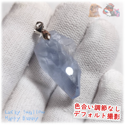 【blue.ks】天然フローライトの一粒ネックレストップ 8930c7434b96e744baff1b9b7a6e68