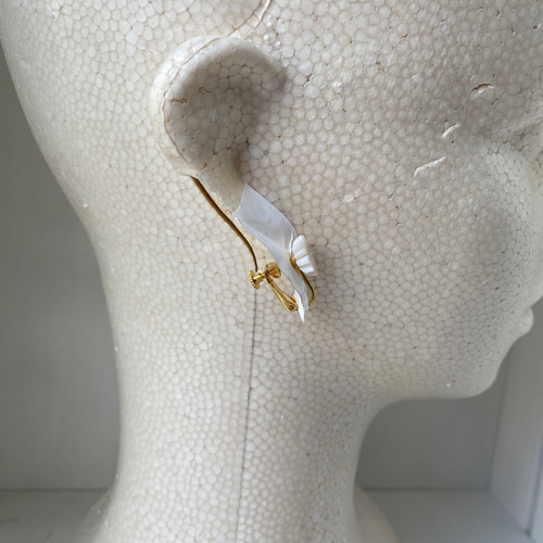 No.1103　専用出品　イヤリング１点 acrylic｜2026 earring parts (PWH) イヤリングパーツ サークル