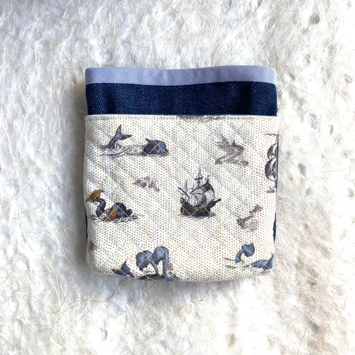 リバティ　移動ポケット　ハンドメイド ハギレと100円で作る移動ポケットの作り方 | ハンドメイドvlog