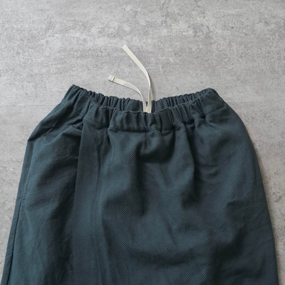 【福袋】寬鬆紗布T卹/灰色+繭形裹身裙/黑色 第14張的照片