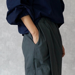 【福袋】寬鬆紗布T卹/灰色+繭形裹身裙/黑色 第13張的照片