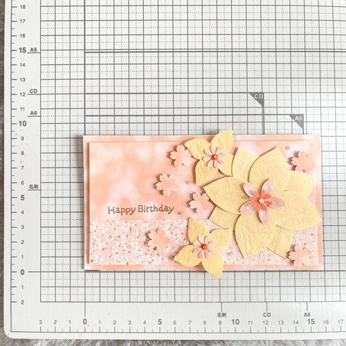 手作りバースデーカード 37 メッセージカード Lily's card store 通販