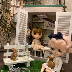 クローゼットタイプ ドールハウス ヨーロッパ風のお部屋A10 その他人形