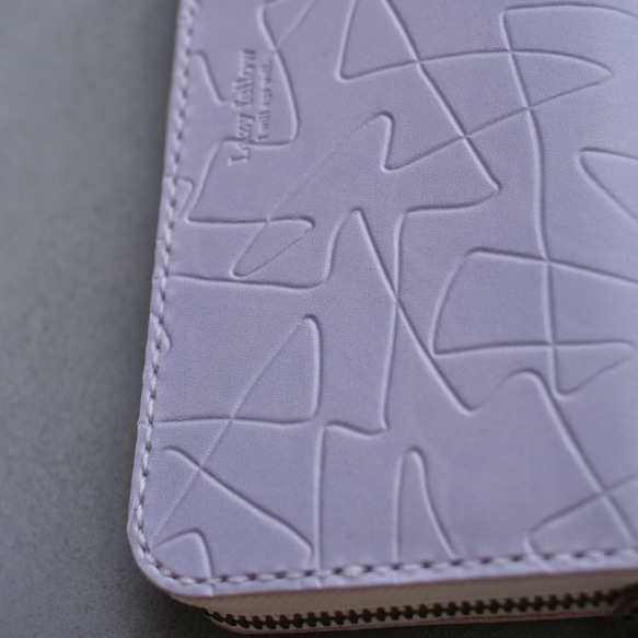 【春の新色】ラベンダーの長財布　紫陽花 春の新色 春財布　一粒万倍　天赦日 寅の日