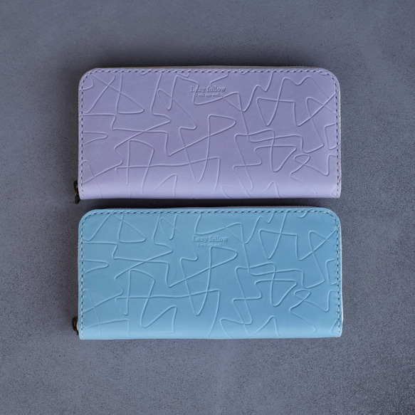 【春の新色】ラベンダーの長財布　紫陽花 春の新色 春財布　一粒万倍　天赦日 寅の日