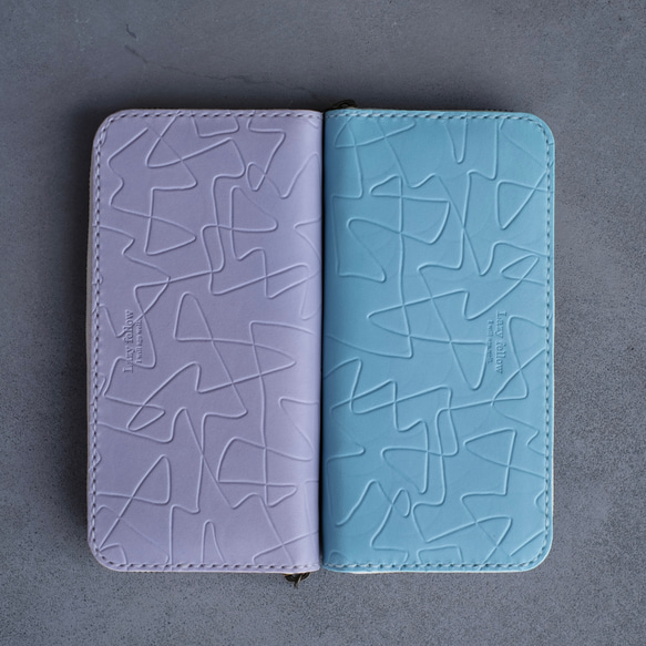 【春の新色】ラベンダーの長財布　紫陽花 春の新色 春財布　一粒万倍　天赦日 寅の日