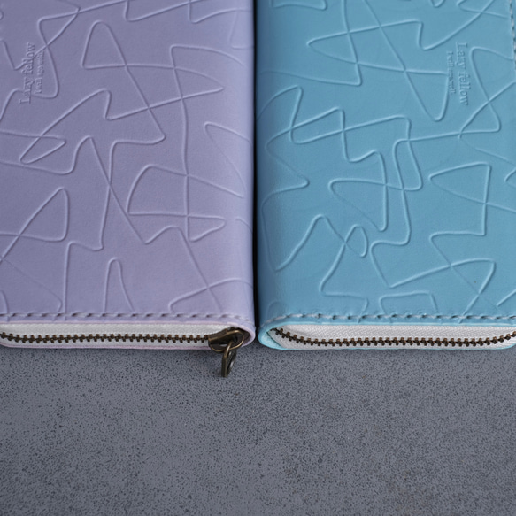 【春の新色】ラベンダーの長財布　紫陽花 春の新色 春財布　一粒万倍　天赦日 寅の日