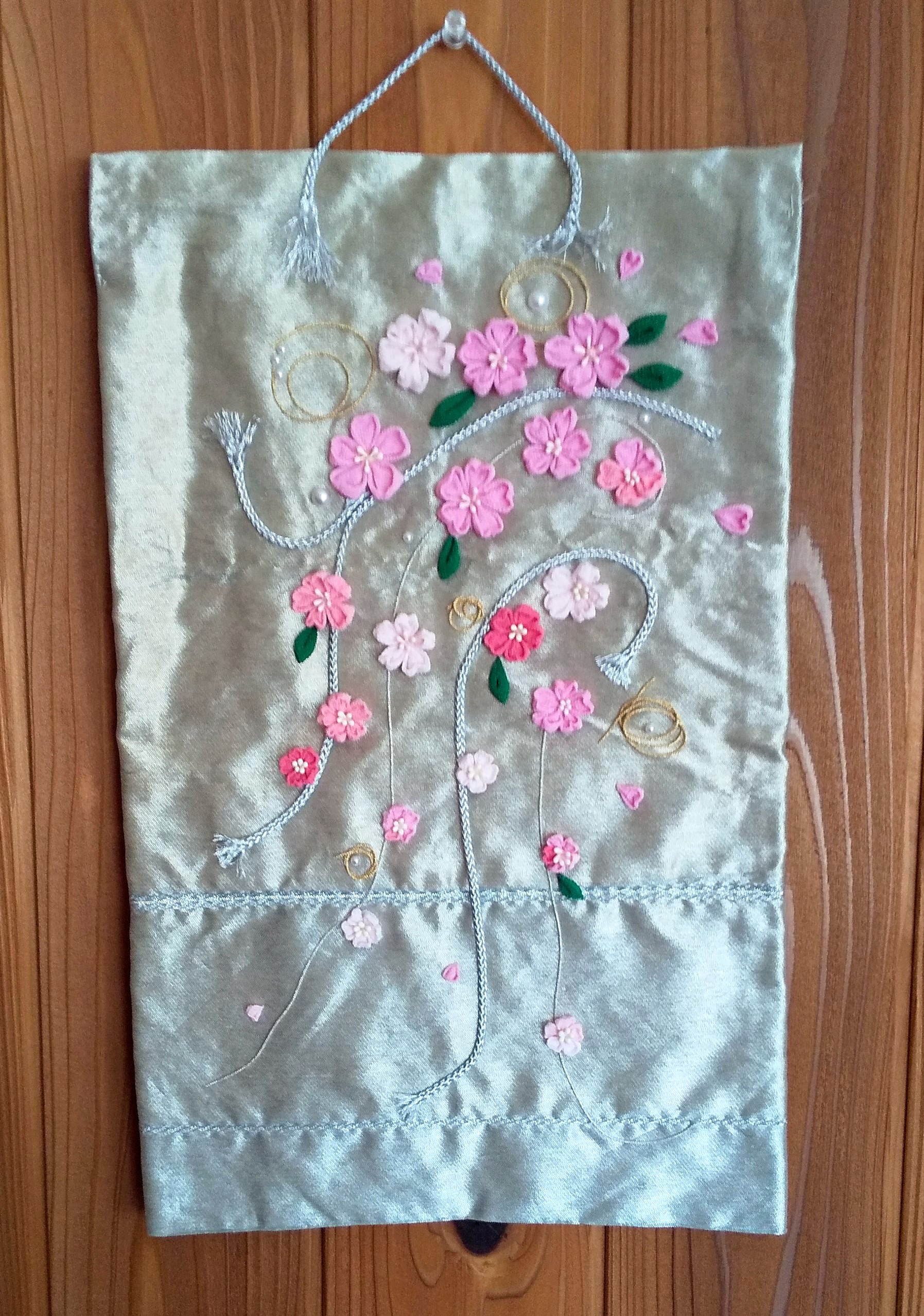 SWEET. 妻の手作り作品 ) タペストリー(