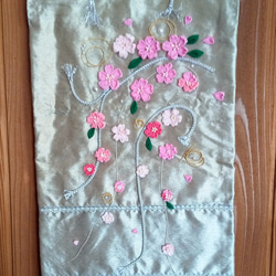 桜＊つまみ細工＊タペストリー完成品＊ その他素材 ほの＊ぼ～の 通販