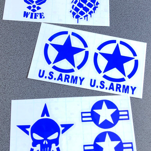 福袋 セール カラー選択】USミリタリー ステッカー お得セット 送料無料 ラベル・インデックスディバイダー・スタンプ