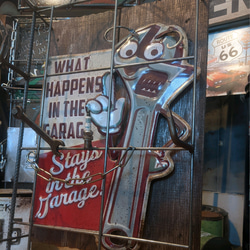 アメリカンバイク バイク屋 スタンド看板 OPEN&CLOSED サインボード