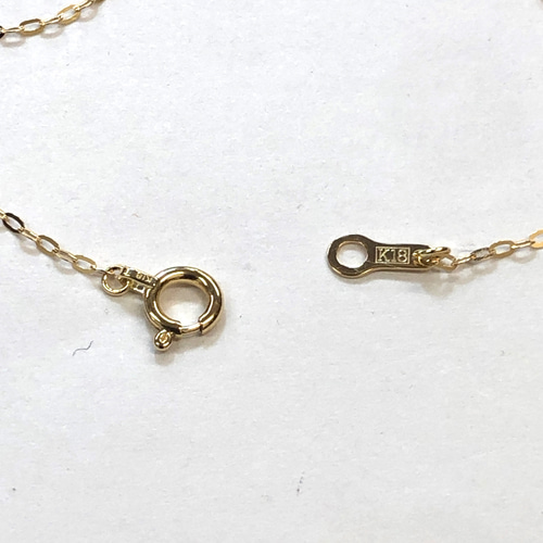 K18イエローゴールド 平アズキチェーンブレスレット16cm 本物 18 K18イエローゴールド 平アズキチェーンブレスレット16cm 本物 18