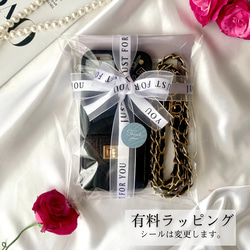 【特集掲載作品】スマホショルダー　人気　ストラップ　カード収納　おしゃれ　チェーン付き　iPhoneケース　iPhone 12枚目の画像