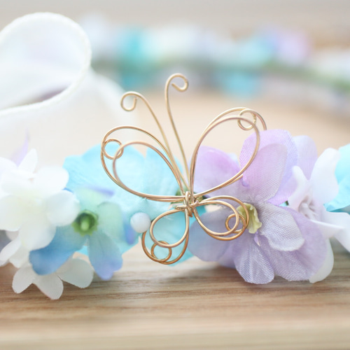ブルーの花かんむり Amazon.co.jp: [ザファンタジー] THEFANTASY 花かんむり 花冠 花