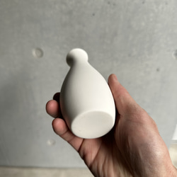 白磁薄作り一合徳利・単品 5枚目の画像
