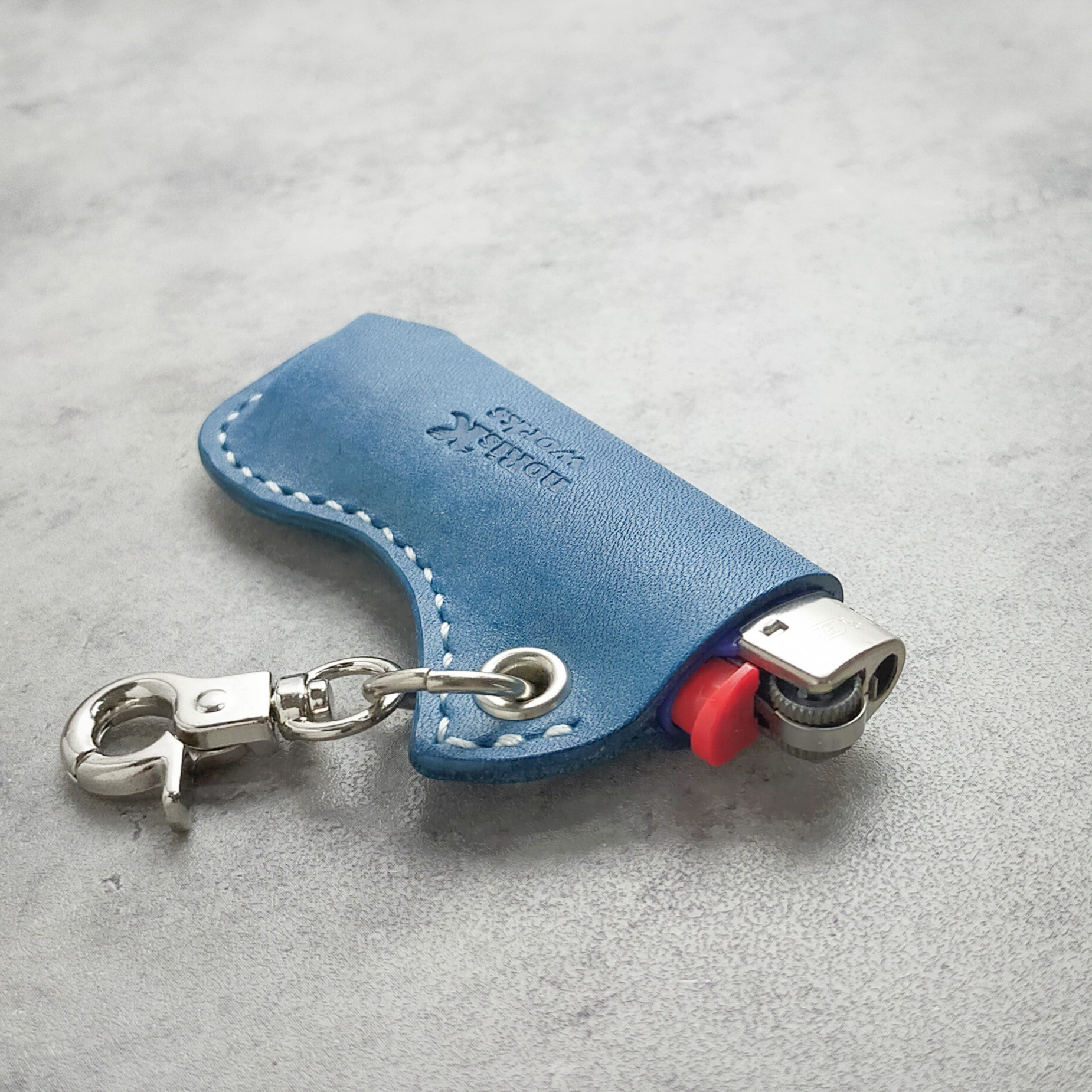 Yohji Yamamoto レザー bicライターケース 本革 ライターケース BicスリムライターJ23用 J25用【受注制作