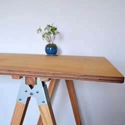 Sawhorse work table natural color 170 x 65 3枚目の画像