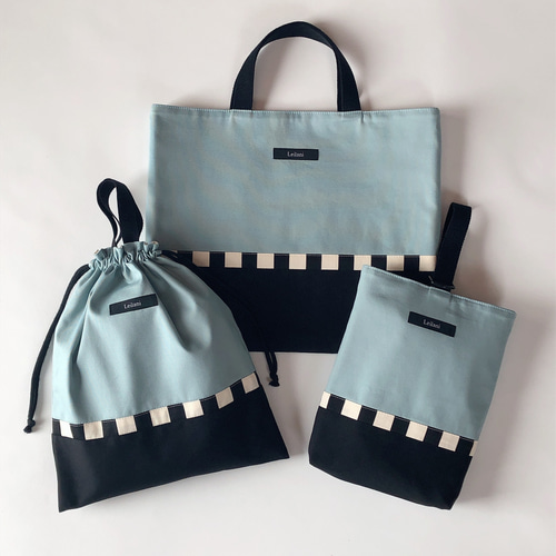 お名前刺繍可】入園入学 レッスンバッグ シューズケース 体操着