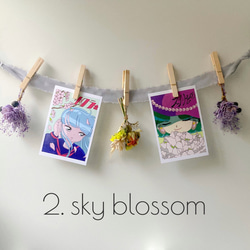 POST CARD & FLOWER GARLAND 2枚目の画像