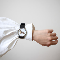 ダックスフンド（チョコダックス）の腕時計 7枚目の画像