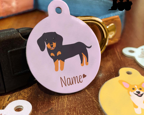 まめぷう様ご確認用♡ 犬用名札 ダックス まめぷう様ご確認用♡ 犬用名札 ダックス