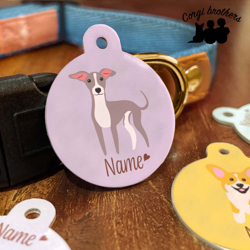 ペット✩犬✩マナーベルトオーダー用 サンプル(確認用)パピヨン犬柄