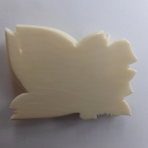 本象牙 アイボリーカービング、ナンタケットバスケット用オーナメント