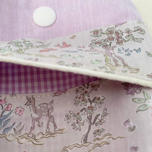 ふたなし移動ポケット】こもれびポッケ すっと取り出せる森のポケット