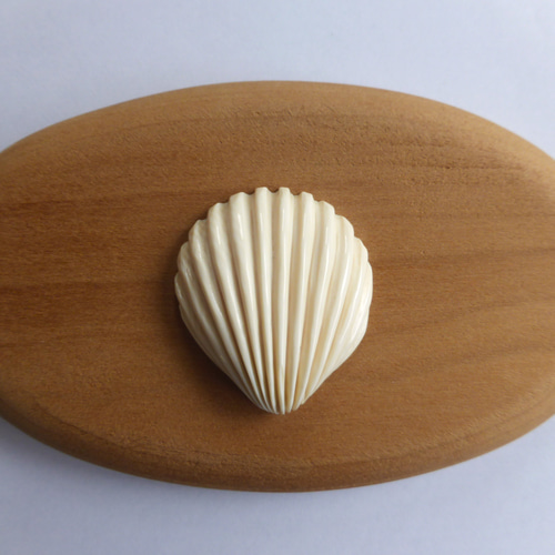 本象牙 アイボリーカービング、ナンタケットバスケット用オーナメント