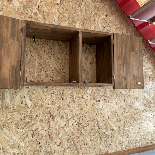 3種有り】木目を活かしたタオルストッカー / 棚・シェルフ・ラック