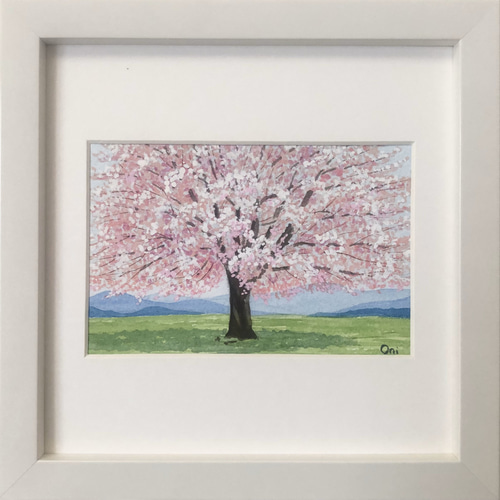 さくら」水彩画、原画 | terrabrasilis.com.br