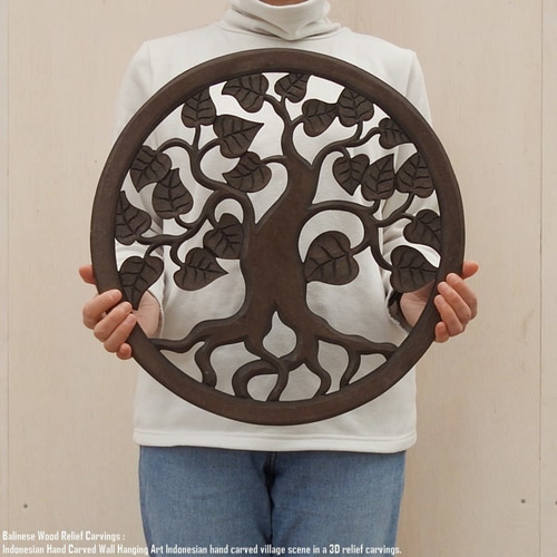 オブジェ　レリーフ　アート レリーフ 40cm×80cm C WW 長方形 アートパネル 木彫り フレーム 彫刻