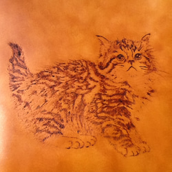 子猫のショルダーバッグ 2枚目の画像