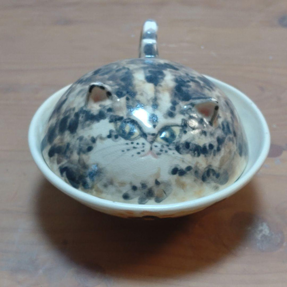 猫と蓋付き反転お椀 お椀・ボウル・鉢 大正窯 Uesu Shigeo 通販