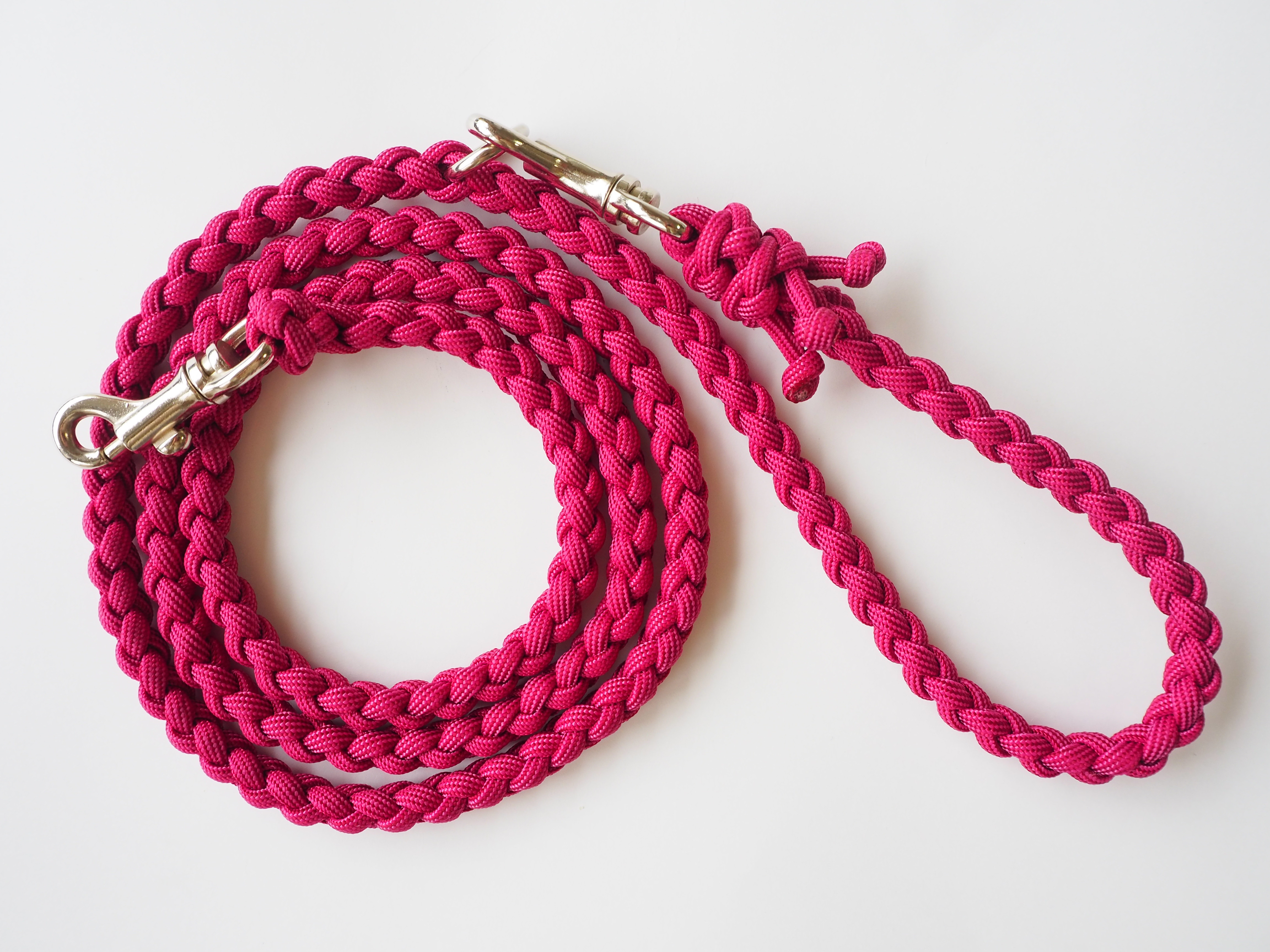 パラコードリード＆首輪 一体型 ✿ひまわり✿ 小型犬用 №046