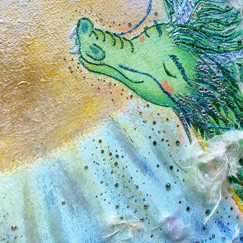癒し絵画３点 満園 #満園和久#みつぞの#mitsuzono #アクリル画 #picture