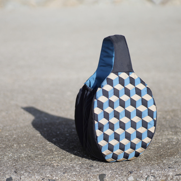 【コンテスト入選作品】E.AJIROラウンドバッグ 6枚目の画像