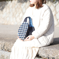 【コンテスト入選作品】E.AJIROラウンドバッグ 8枚目の画像