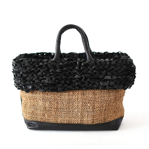 embrace（エンブレイス）大人カゴバッグ 春夏 2023 春色 馬革 リボン  