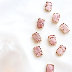 gemstone jewelry ピンクオパールのリング 9枚目の画像