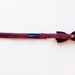 紗織りシルクウール蝶ネクタイ（ボウタイ）　CTＷ-125 3枚目の画像