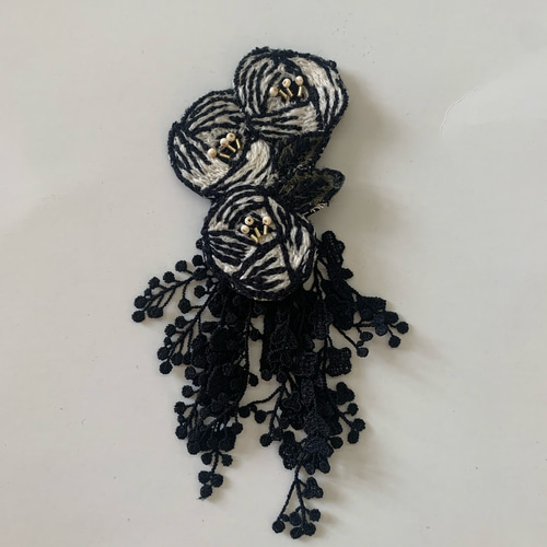 ☆ハンドメイド☆ミナペルホネン※ブローチ※コサージュにも♡