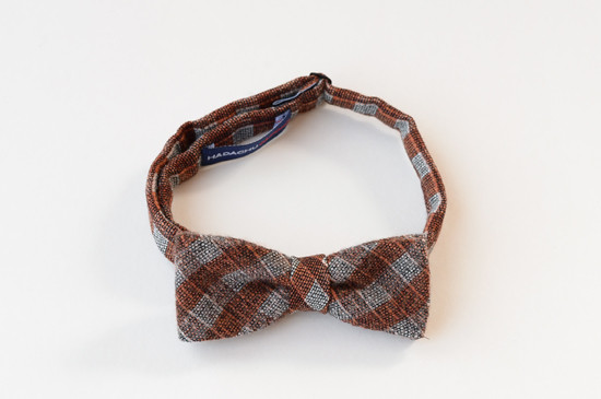 紗織りシルクウール蝶ネクタイ（ボウタイ）　CTＷ-181