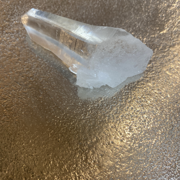 現品 ヒマラヤ水晶ポイント 透明度抜群 お守り 水晶  天然石 5枚目の画像