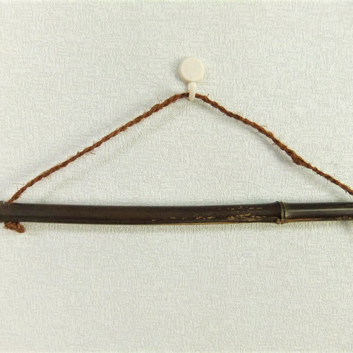 a15a-0003】壁掛けバンブーハンガー/タペストリー掛けハンガー・タオル