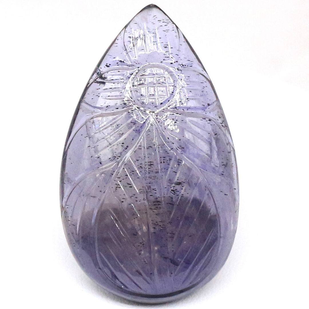 AG-CAL-06 天然石 彫刻 ルース アイオライト