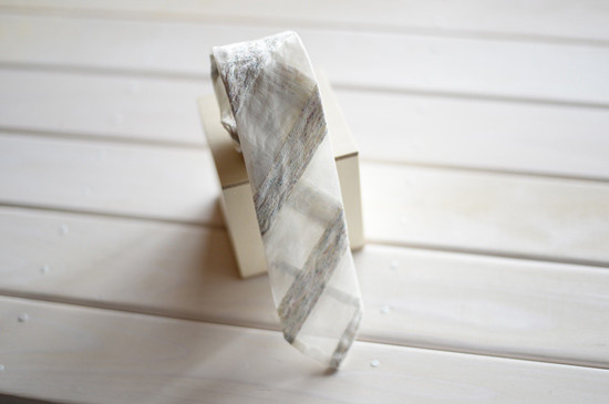 オーガンジーシルクネクタイ NTO-424