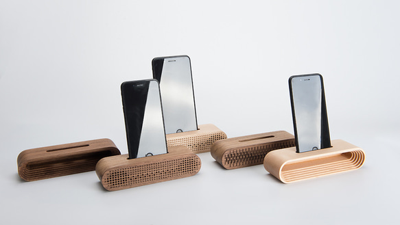 belaDESIGN ベラデザイン　Wood Speaker-Rounded 1枚目の画像