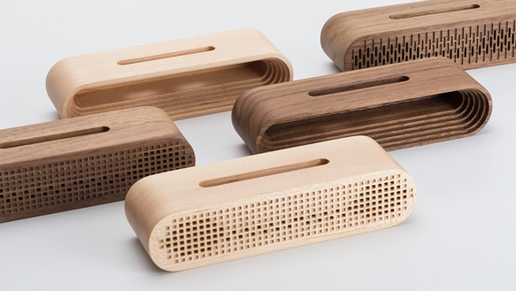 belaDESIGN ベラデザイン　Wood Speaker-Rounded 2枚目の画像